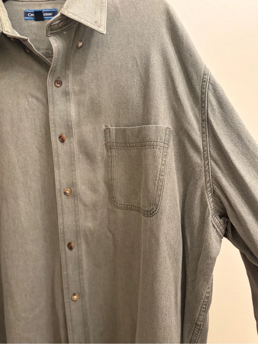 Croft & Barrow | Mens Green Button-Up Shirt
